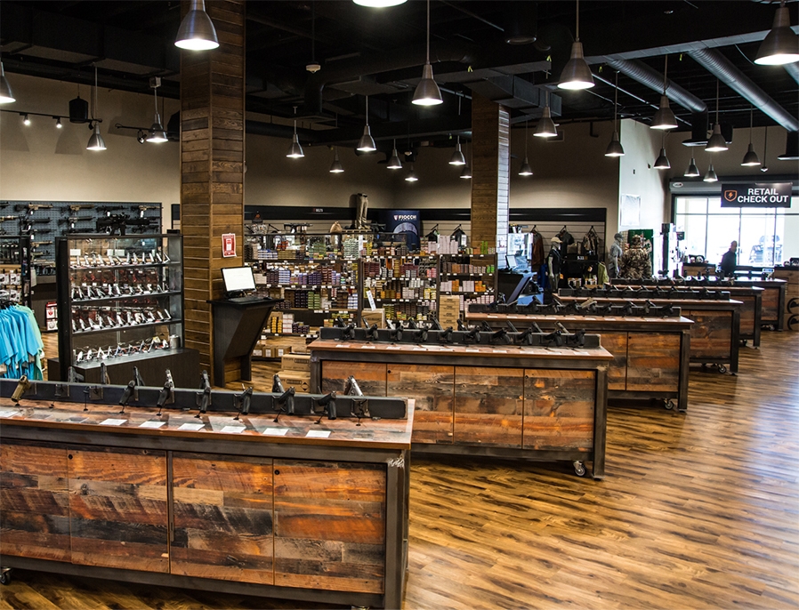 Defender Outdoors Gun Display.