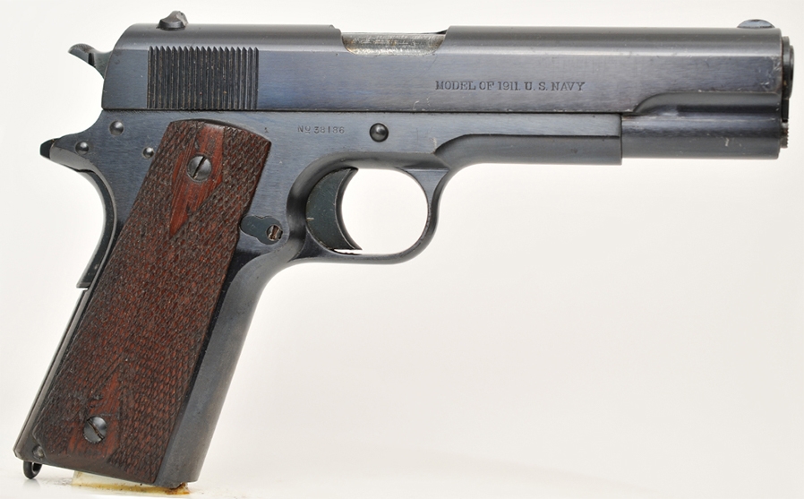 Only The Best Firearms 1911 display.