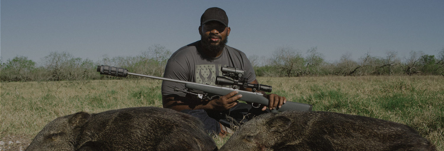 Hunting with the Omega 300 and a Radius.