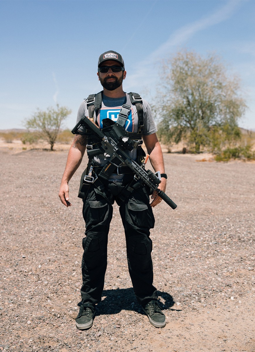 Skydiving with the Saker 556.