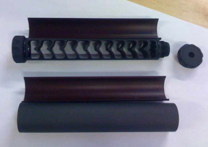 Early iteration of the SilencerCo Sparrow 22