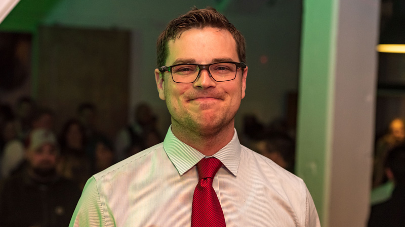 Jonathon Shults at the SilencerCo Christmas party 2018