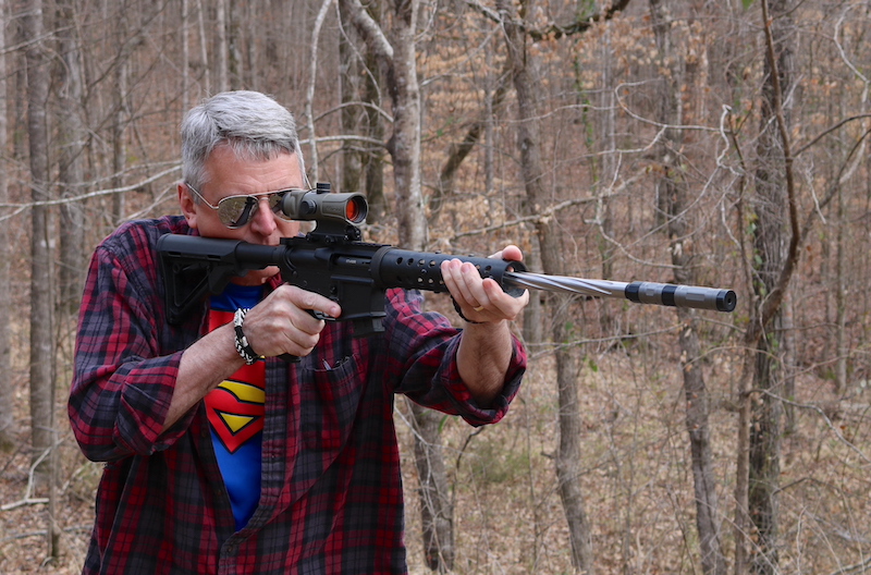 Will Dabbs with SilencerCo Switchback 22 and 17HMR