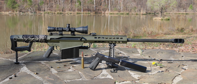 SilencerCo Osprey 45-Barrett M82A1