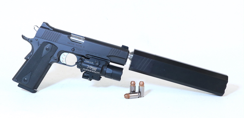 SilencerCo Osprey 45 glam shot