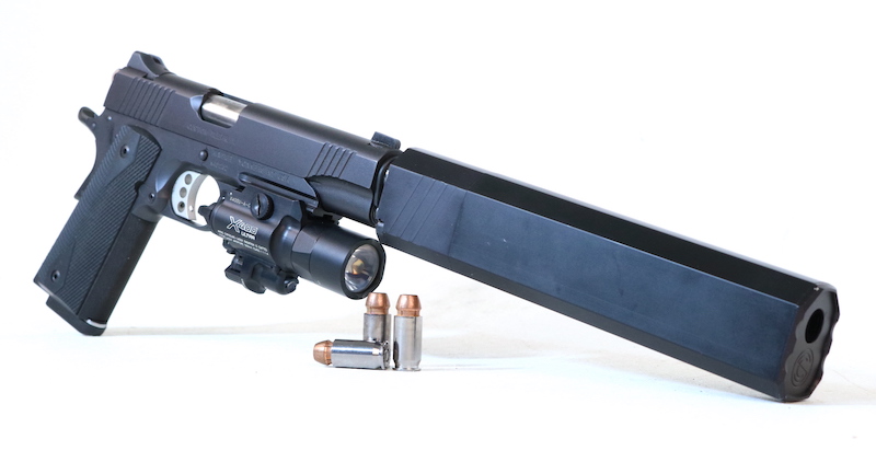 SilencerCo Osprey 45 close shot