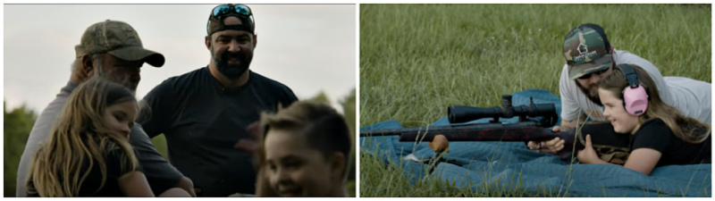 American Gun, Farmer and family