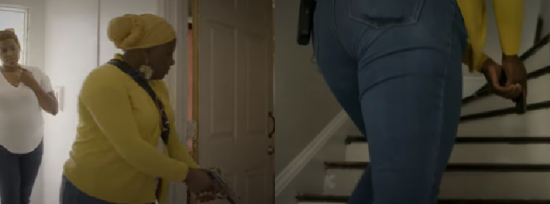 American Gun Owner, a realtor clearing the property.