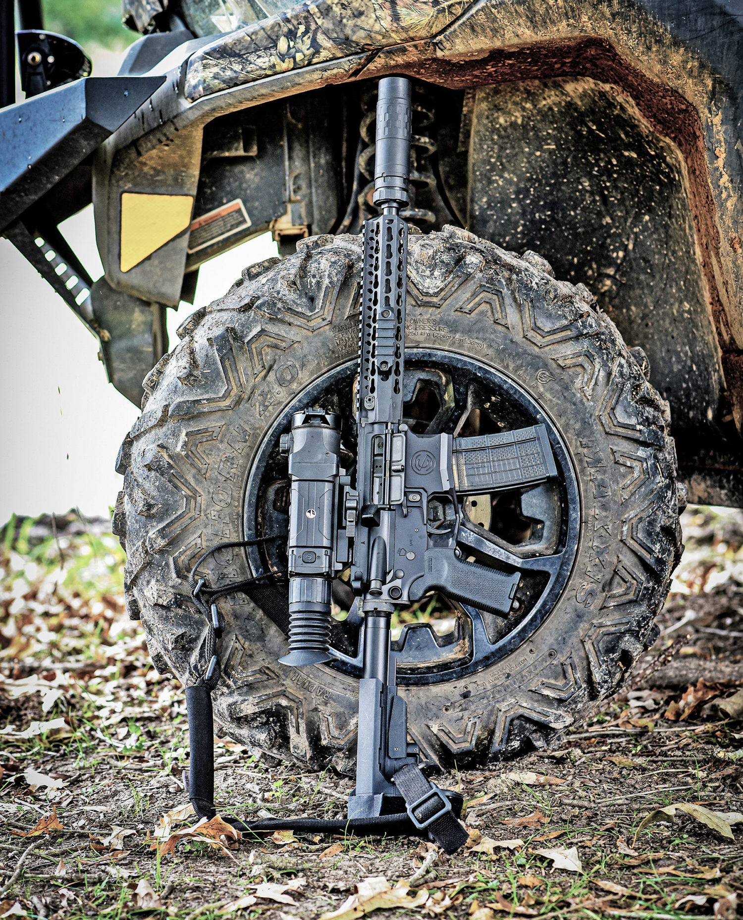 The SilencerCo SCO15 Lower built out.