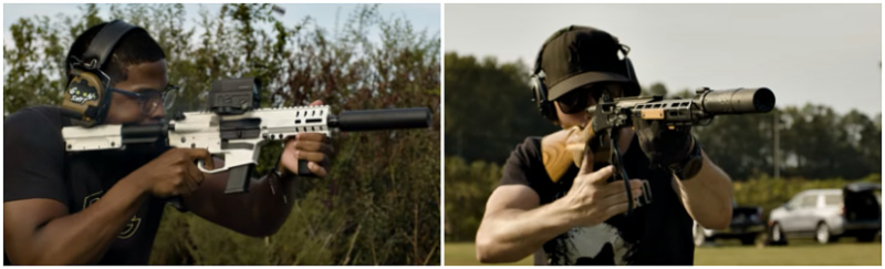 American gun owners using SilencerCo suppressors