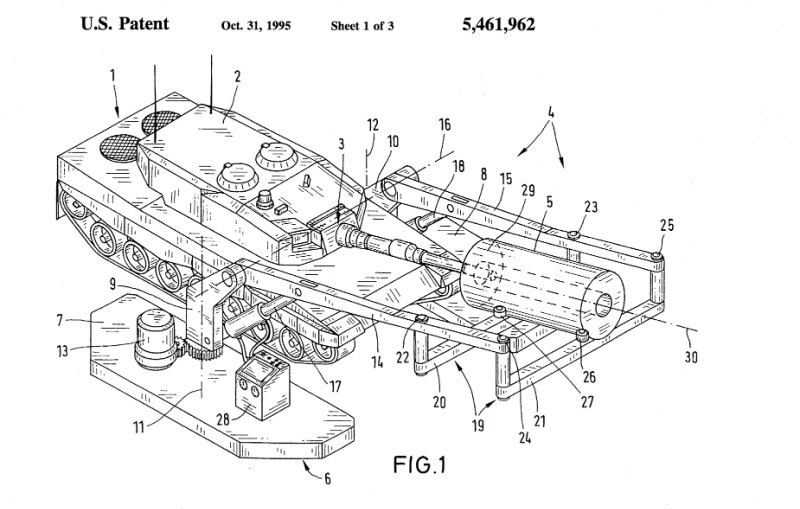 Tank Silencer Patent