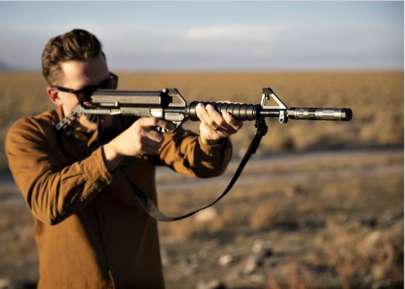 SilencerCo Switchback on Calico M100