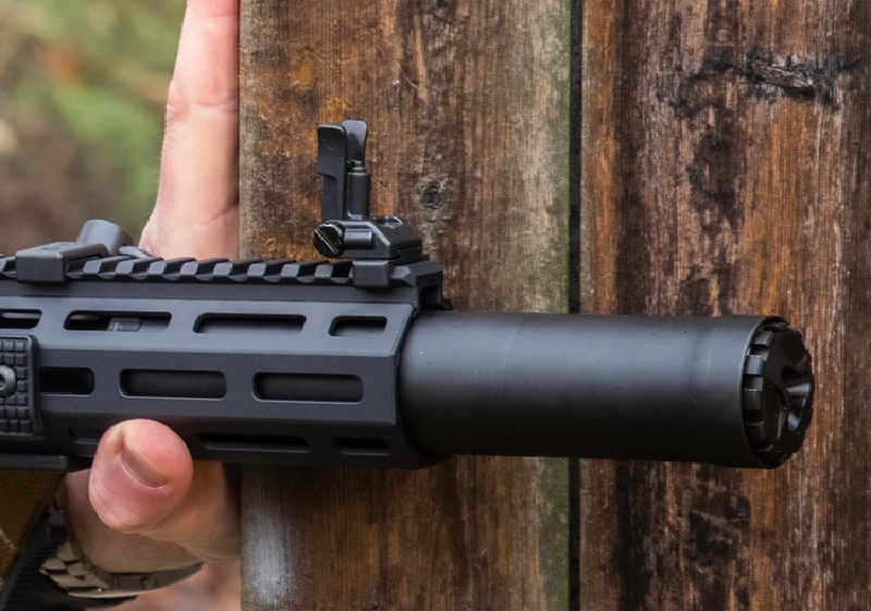 Griffin Armament Suppressor ready M LOK rail