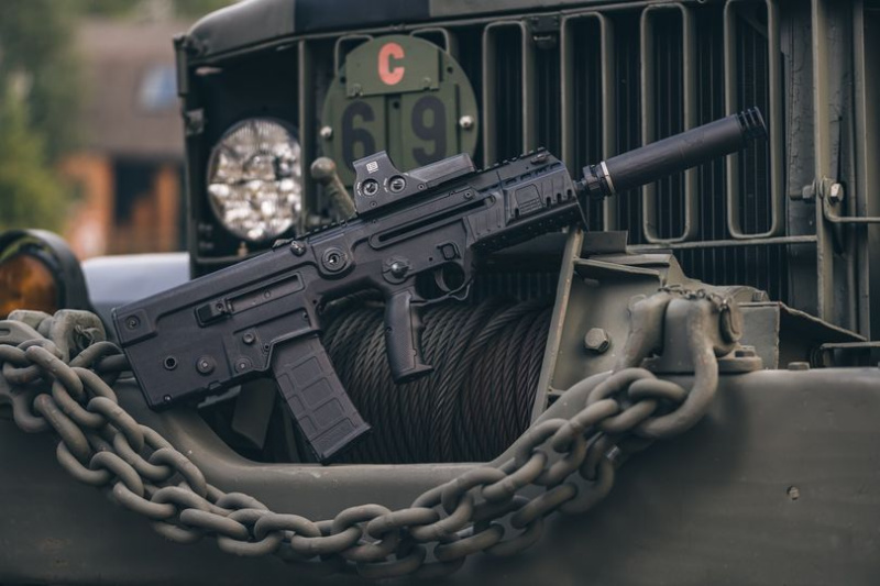 The Omega 300 + IWI Tavor X95 SBR + EOTECH