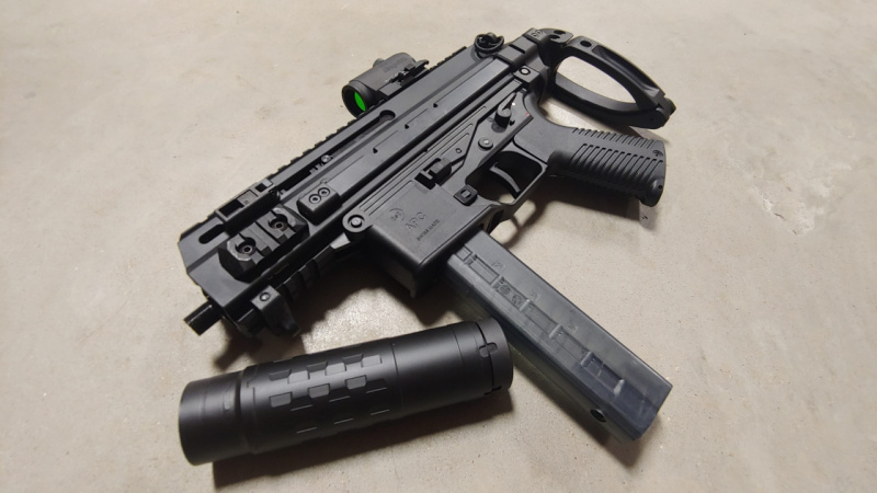 Hybrid 46M modular bi-bore suppressor