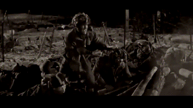 Pegasus Bridge assault from the film The Longest Day