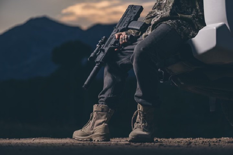 Tavor X95 bullpup with SilencerCo Omega 300 suppressor