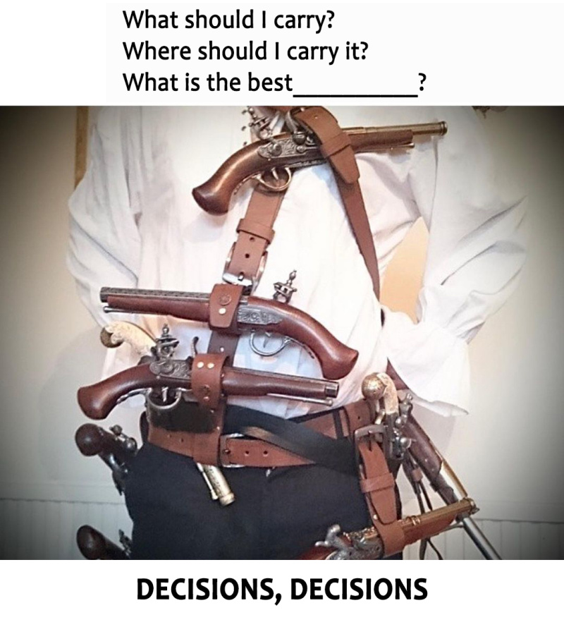 how not to do EDC - image of ridulous EDC