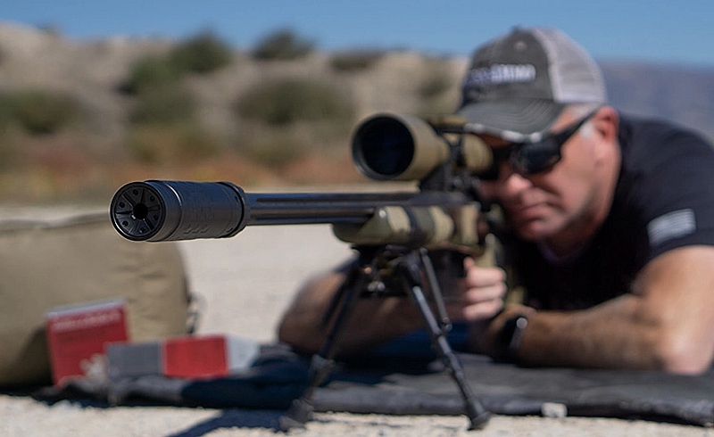 The SilencerCo Hybrid 46M is perfect for the Carbine.