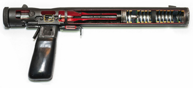 Welrod Mark II Cutaway