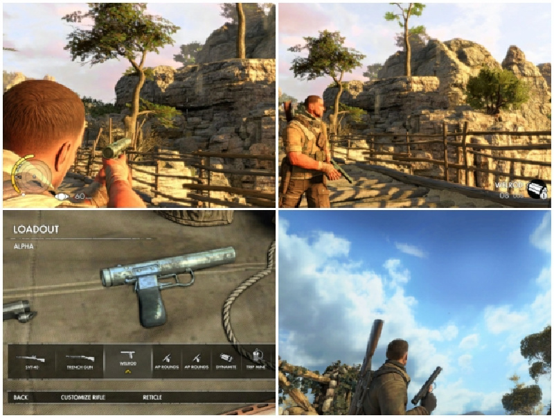 The Welrod Mark I in Sniper Elite V2, II, and 4. (imfdb.org)