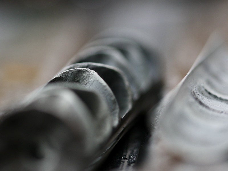 SilencerCo Sparrow baffle stack before cleaning