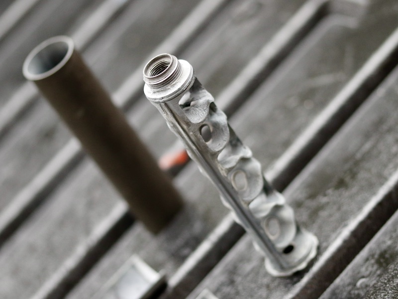 SilencerCo Sparrow stainless steel baffles