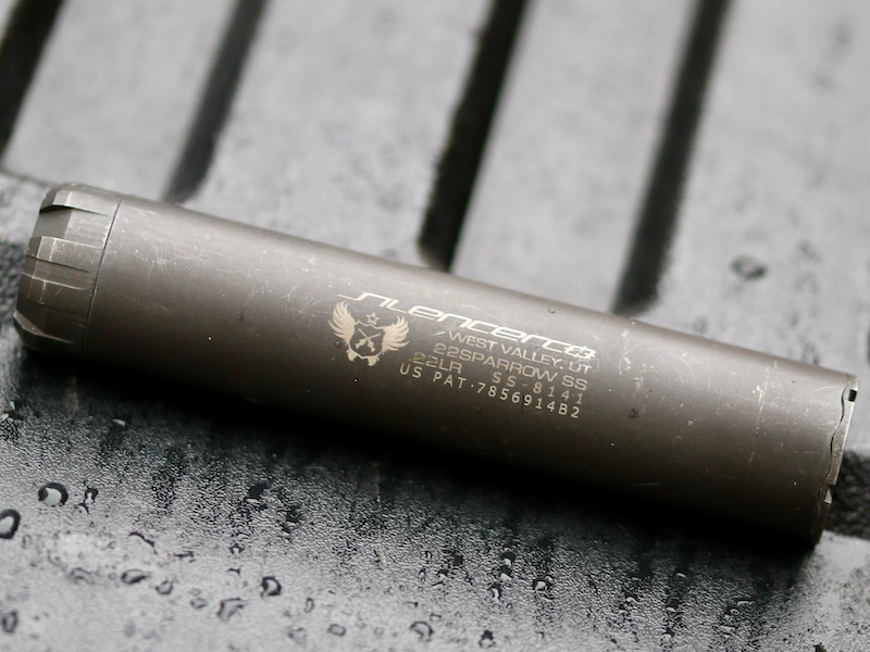 SilencerCo Sparrow .22 suppressor
