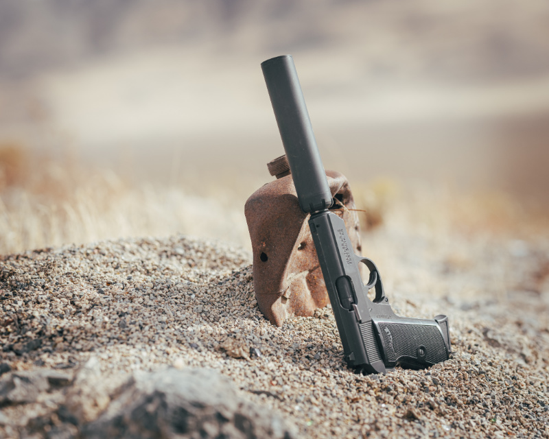 SilencerCo Sparrow 22 rimfire suppressor
