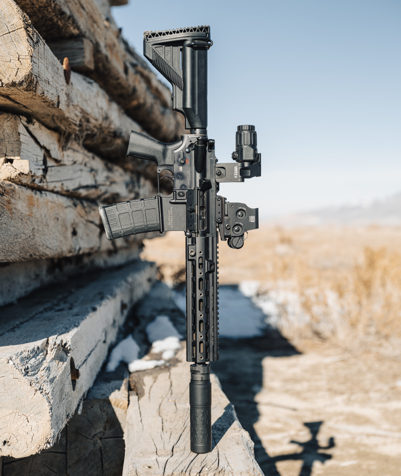 HK Rifle with Velos LBP suppressor