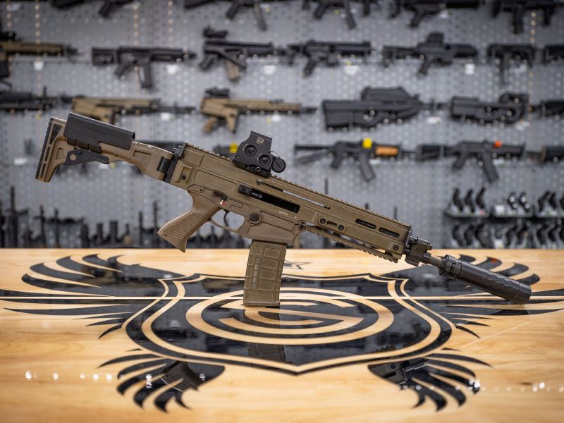 SilencerCo Hybrid 46M on 556 CZ Bren with 11.5 inch barrel