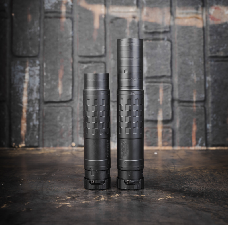 SilencerCo Hybrid 46M in short and long configurations