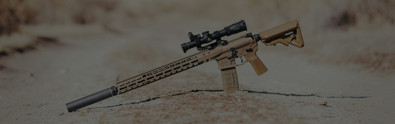 AR with suppressor