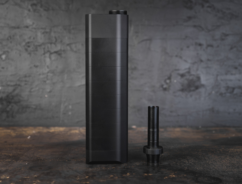 how to attach a suppressor - SilencerCo Salvo 12 shotgun silencer and choke tube