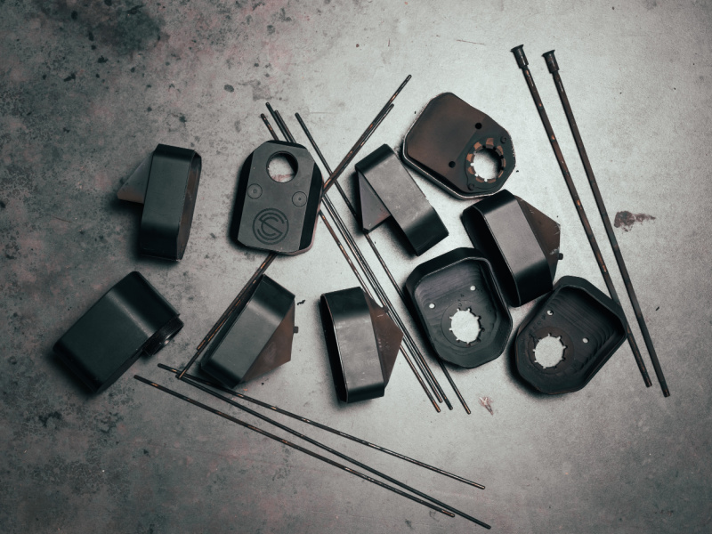 How to clean a suppressor - SilencerCo Salvo 12 shotgun silencer disassembled for maintenance.