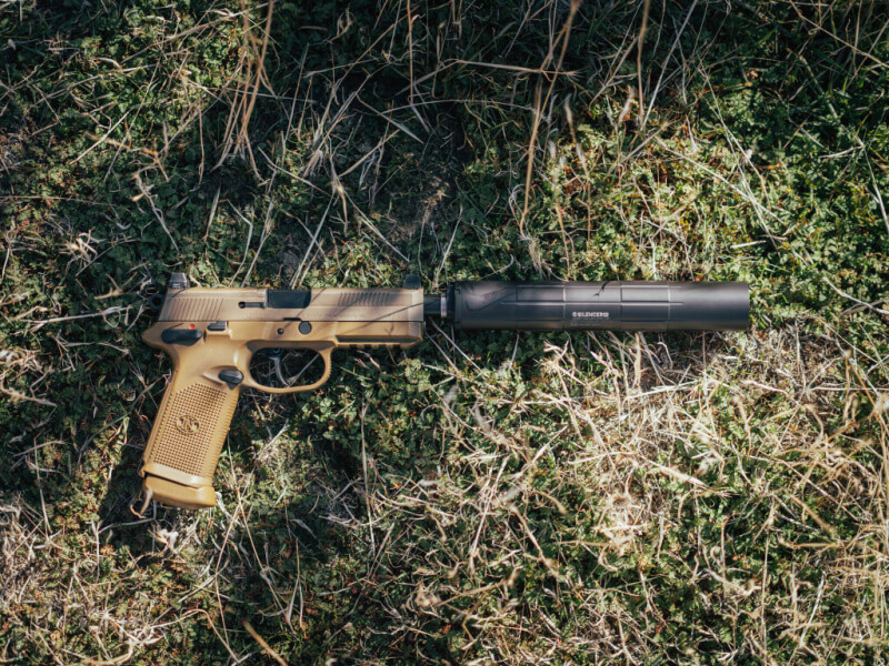 best 10mm suppressor - SilencerCo Octane 45