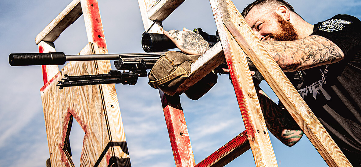 SilencerCo Harvester Evo - Zeroing optics - point of impact