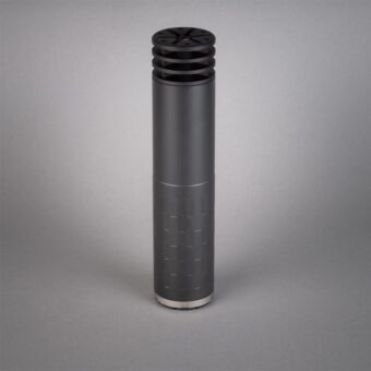 silencerco omega 300 dt suppressor on a grey background