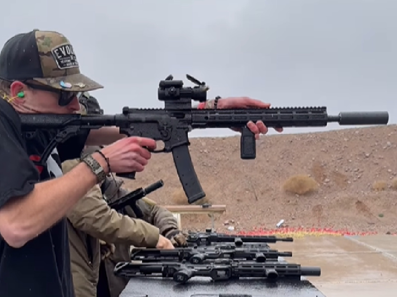 Daniel Defense and SilencerCo at Range Day 2024.