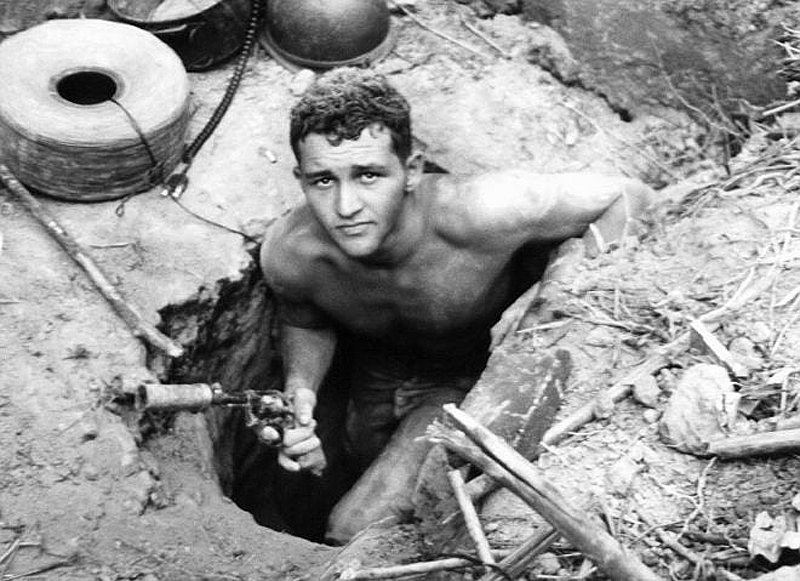 military suppressors - Vietnam tunnel rat with suppressed revolver