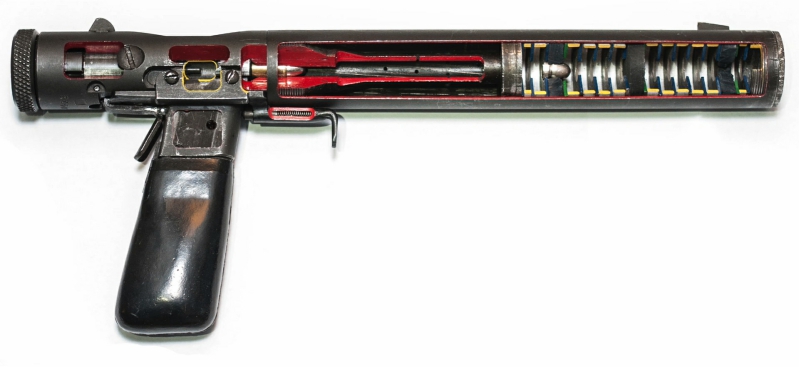 military suppressors - The Welrod was specially designed for the British SOE, but was later used by the American OSS. (Forgotten Weapons YouTube Channel)