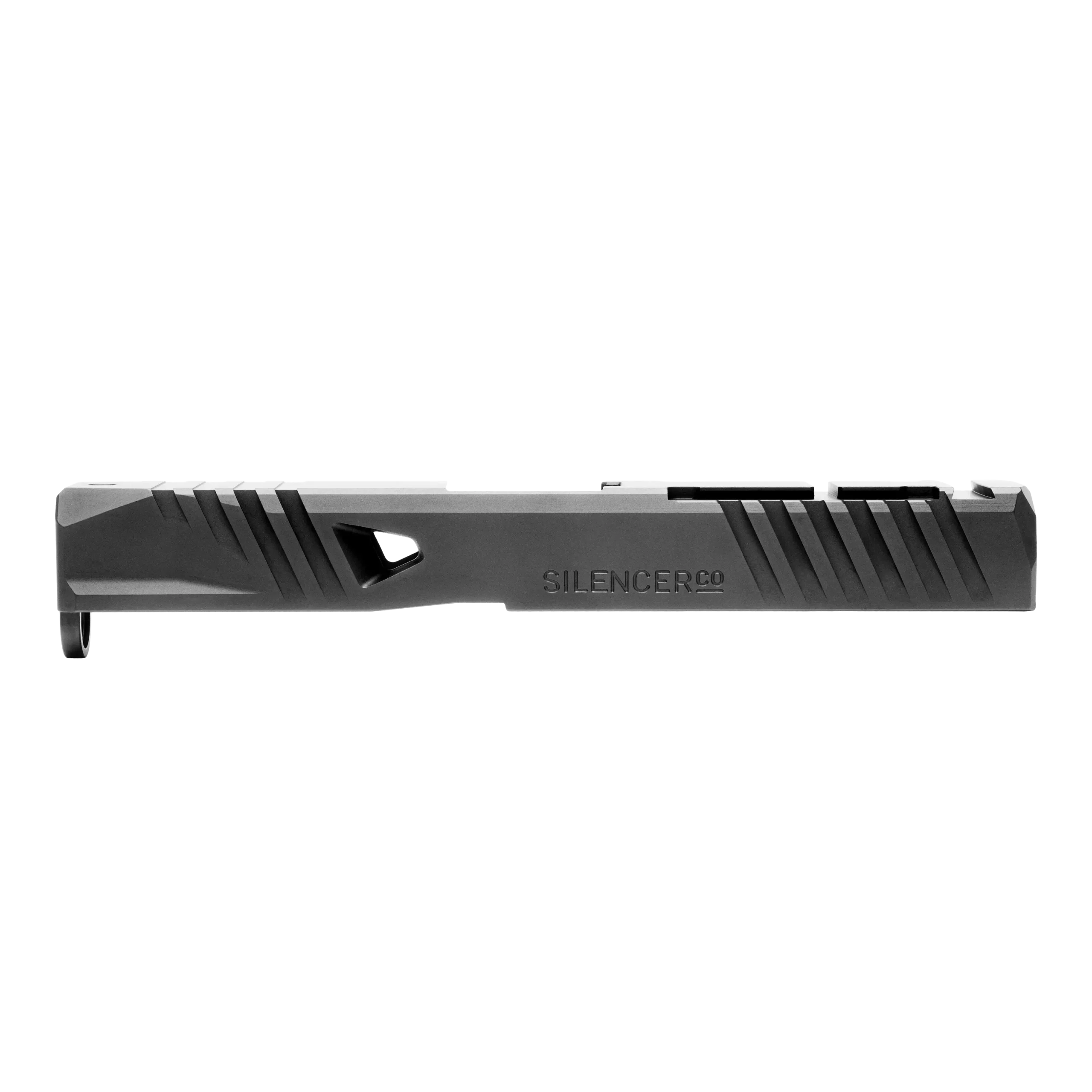 SilencerCo Optic Cut Glock 19 Slide, side view