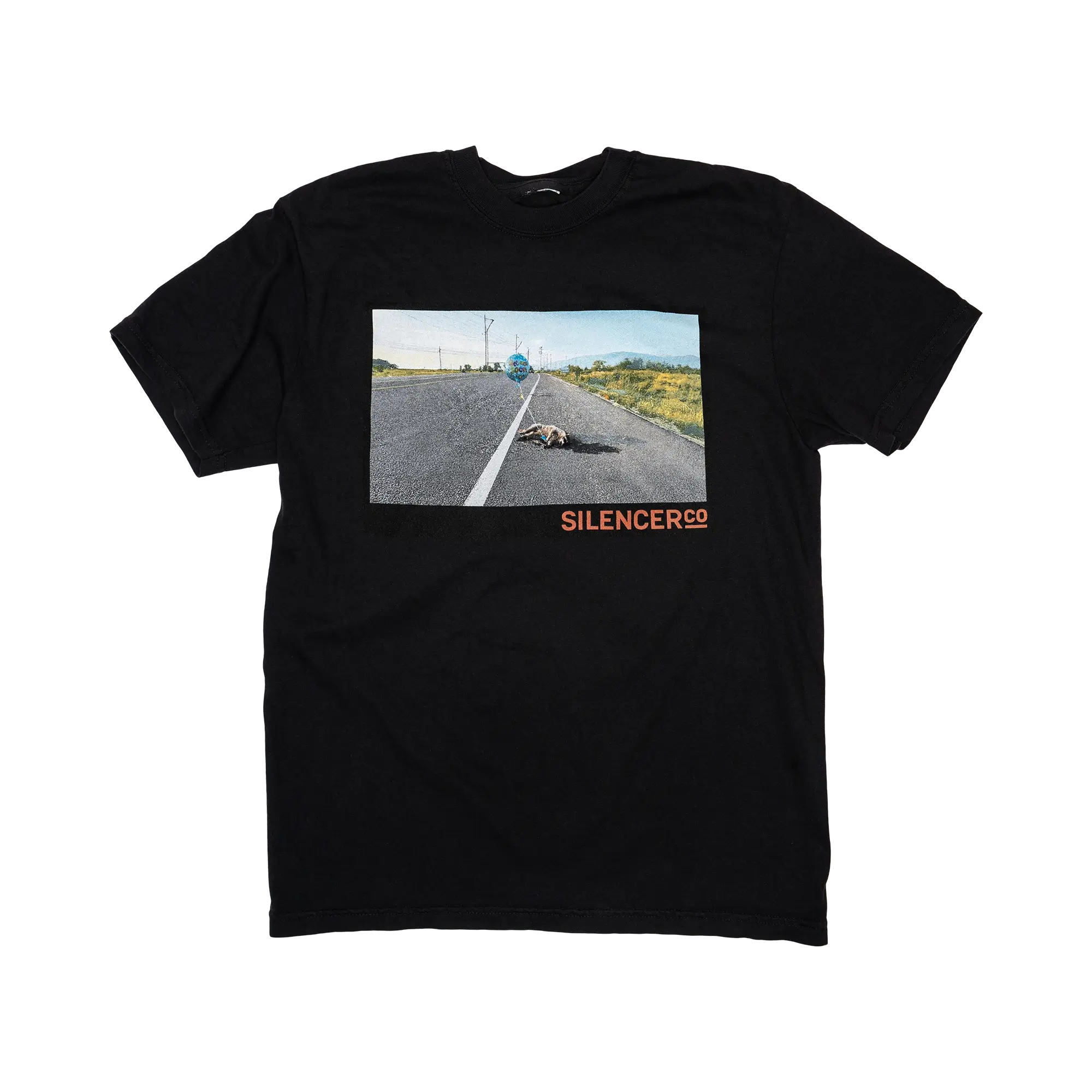 The front of a SilencerCo Get Well SoonTee.