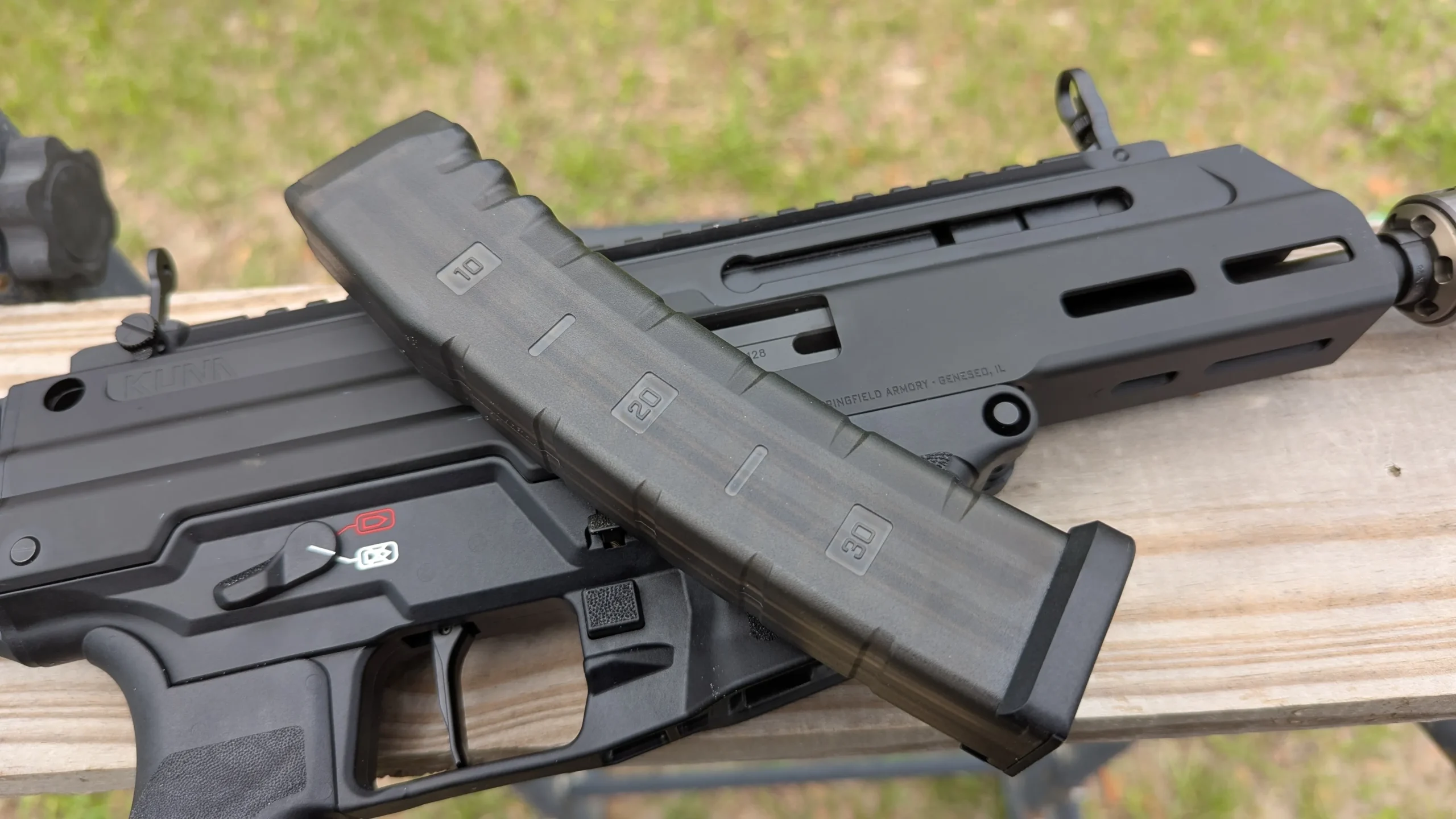 Springfield Armory Kuna with proprietary magazine