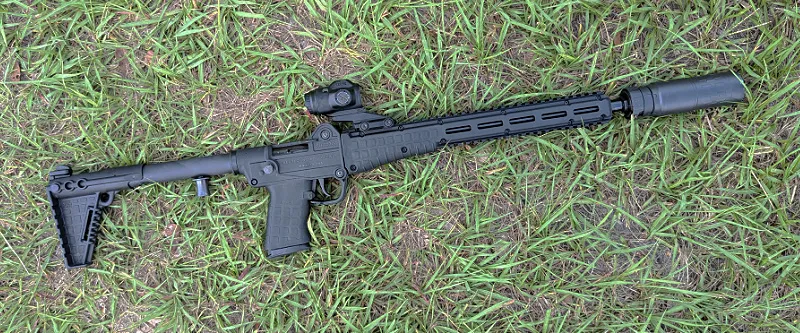 Suppressed PCCs. KelTec Sub2000 with SilencerCo Velos 556K silencer