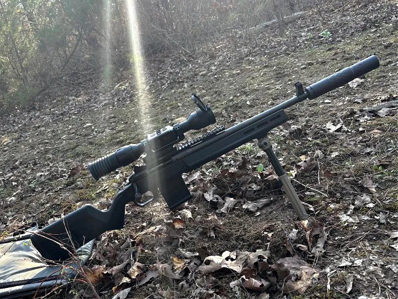 Omega 36m suppressed rifle