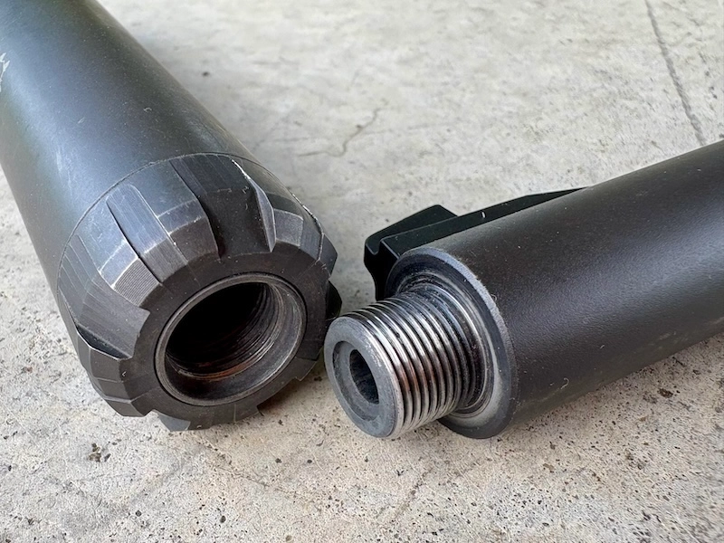 rimfire pistol suppressor direct thread, SilencerCo sparrow 22